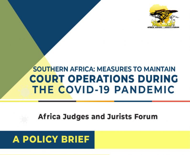SOUTHERN AFRICA: MEASURES TO MAINTAIN COURT OPERATIONS DURING COVID-19 PANDEMIC