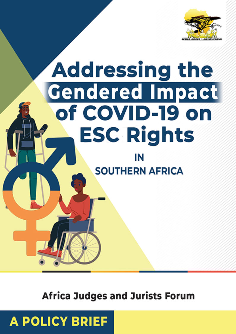 ADDRESSING THE GENDERED IMPACT OF COVID-19 ON ESC RIGHTS IN SOUTHERN AFRICA